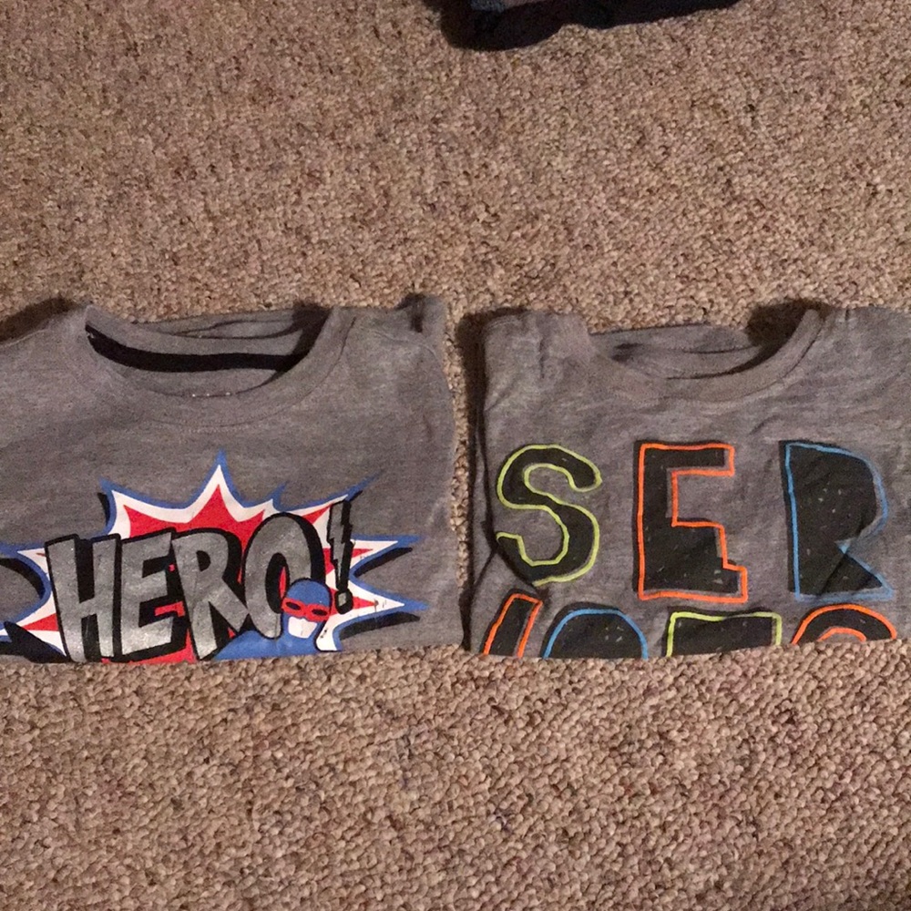 Peanut and Ollie brand boys T-shirts size 3t